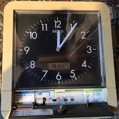 タイムレコーダーQR-311⭐︎通電確認の画像