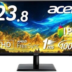 【新品未使用】Acer スタンダード　モニター 23.8インチ ...