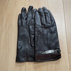 【新品未使用】Kinloch Anderson レザー手袋 黒