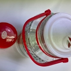 値下げ‼️果実酒びん5Lグラスコップ付の画像
