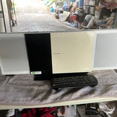 Panasonic コンパクトステレオシステム シルバー SC-...