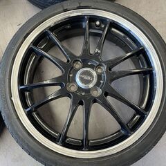 HOT STUFF X CROSS SPEED PREMIUM アルミホイー ル 4本セット 16×5.0J +