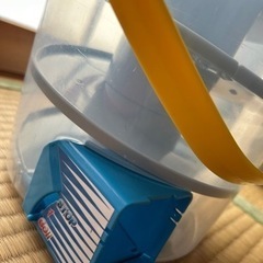 でるでるバケツ　トミカ収納の画像