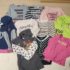 女の子120cm秋冬まとめ売りの画像