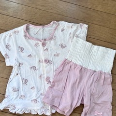 ｷｯｽﾞ 5枚ｾｯﾄ 80ｻｲｽﾞ 夏用 服 ﾜﾝﾋﾟｰｽ ﾊﾟｼﾞｬﾏの画像