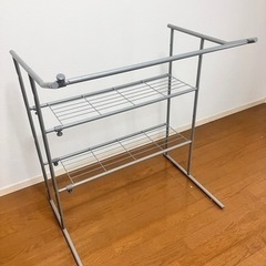 押入れバンガーシェルフ　収納　