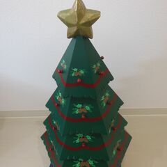 No.412　アドベントカレンダー　ツリー　木製の画像