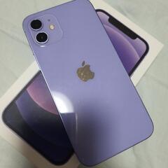 美品 iPhone 12 パープル SIMフリー 128gb,256gbの画像