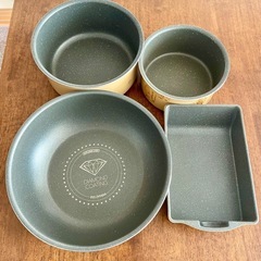 【決まりました】おなべ4つ＆取手セット
