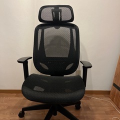 【中古美品】ニトリ　オフィスチェア(OC503 BK) 
