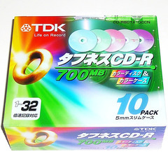【送料無料】 TDK タフネス CD-R データ用 700MB×...