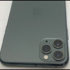 デモ機 iPhone11 Pro Max 64GB ミッドナイトグリーン 3F913J/A A2218 (au 〇判定) バッテリー状態 97%