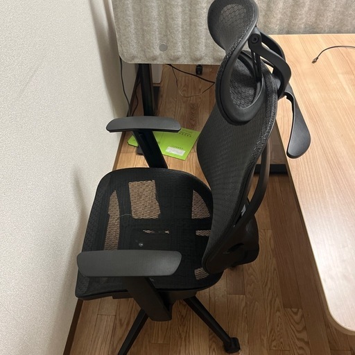 【中古美品】ニトリ　オフィスチェア(OC503 BK)2/2台