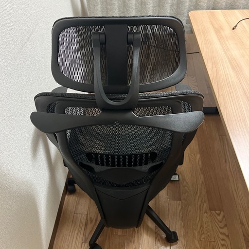 【中古美品】ニトリ　オフィスチェア(OC503 BK)2/2台