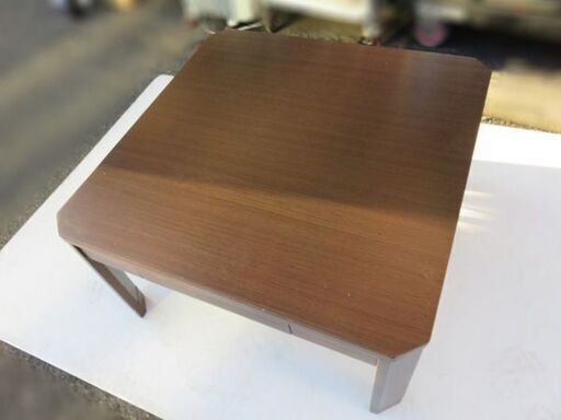 ☆お取り引き中☆【ニトリ】引き出し付き家具調こたつ 高さ調整2段階 ND15-75H DBR 75×75 札幌市白石区☆店頭お引き取りOK【自社配送は札幌市内限定】