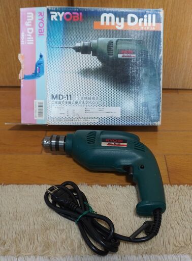 値下げ　　RYOBI　ドリルDIY用　100V～210V　中古品