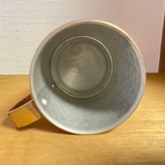 純銅製マグカップ　高さ約7.5cmの画像