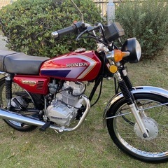 希少キャブ車 CG125エンジン良好新品パーツ多数&自賠責3年付の画像