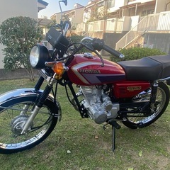 希少キャブ車 CG125エンジン良好新品パーツ多数&自賠責3年付の画像