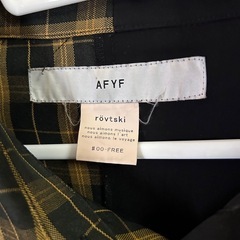 rovtski バイリンガルロングシャツの画像