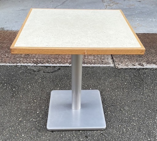 カフェ テーブル 7点セット 幅650×奥600×高さ720(mm) カフェテーブル 店舗用品 テラス 居酒屋 飲食店 BAR ダイニ