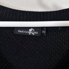 NieRニットカーディガン風トレーナーの画像