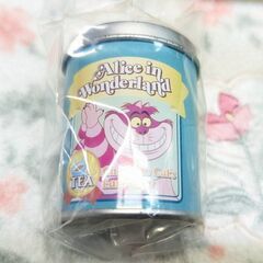 ☆ディズニーブリキカンクラシック　「ふしぎの国のアリス」チシャ猫　未使用品　の画像
