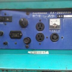 防音型発電機　デンヨー  GA-2600SSM　実働　セル式の画像