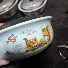 ジェスターブラウン　容器3点セットの画像