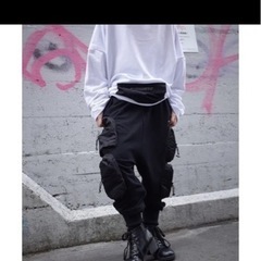 rovtski カーゴサルエルパンツ