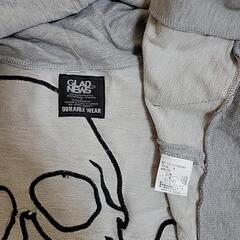 スカル　ドクロ　羽織(カッパ？)メンズ　の画像