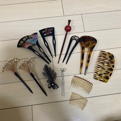 かんざし、ヘアアクセ12個セット