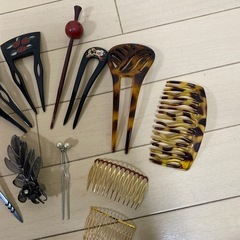かんざし、ヘアアクセ12個セットの画像