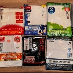 2.男性用　インナー各種 (複数サイズM〜L・1パッケージ2枚組...