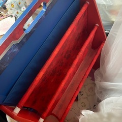 [交渉中]最終値下げ☆パウパトロール☆机イス絵本棚収納BOXの画像