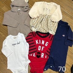 子供服　新生児〜70の画像