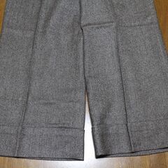 【まとめ買い対象】その⑥ ウール88%パンツ 日本製の画像