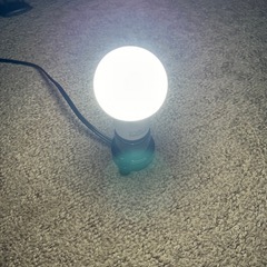 ELPAコード付E26ソケット　ダイソーLED E26電球付きの画像