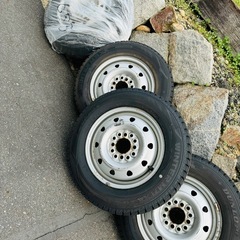 値下げしました‼️DUNLOPスタッドレスタイヤホイール付き‼️の画像