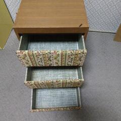 値下げ！　昭和レトロ　ミニ整理たんすの画像