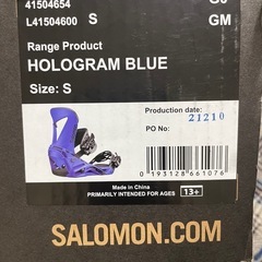 SALOMON HOLOGRAM BLUE