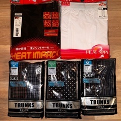 3.男性用　インナー各種 (複数サイズM〜L・1パッケージ2枚組等) まとめて2000円の画像