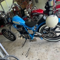 SR400チョッパーcustomの画像