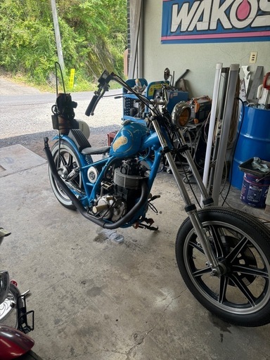 SR400チョッパーcustom