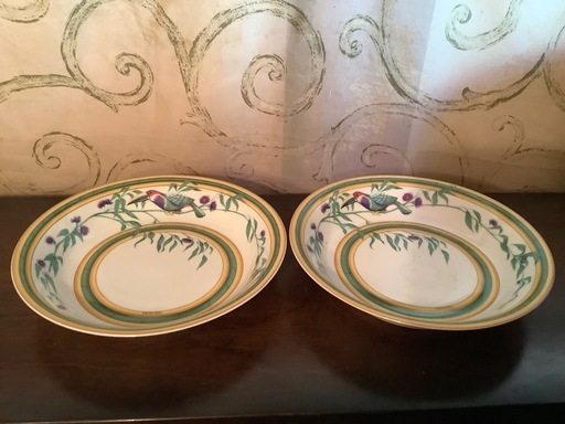 エルメス　トゥカンカレー皿ペア美品　廃盤品希少