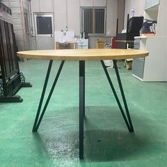 A028🉐「ラウンドテーブル・円卓・丸テーブル W1,000×D...