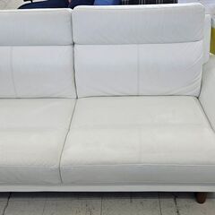 2人用　ソファー　ホワイト　幅(W)1900mm × 奥行(D)...