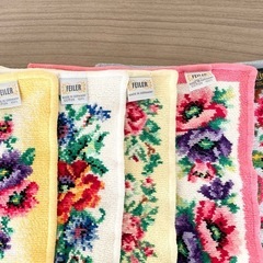 【訳あり】フェイラー タオルハンカチ 5枚まとめ売りの画像