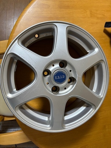 本日限定値下げ‼️　15インチ　ブリヂストン FEID アルミホイール