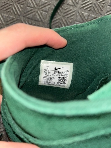 NIKE SB DUNK HIGH  グリーン値下げ可能
